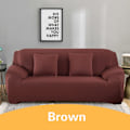 Miniatyrbild 1 av 11: Elastiskt Stretch Sofföverdrag 1/2/3/4 Sits Sofföverdrag Universal Soffor Vardagsrum Sektionssoffa L-formad Överdrag 011 1-seater(90-140cm)