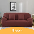 Miniatyrbild 10 av 11: Elastiskt Stretch Sofföverdrag 1/2/3/4 Sits Sofföverdrag Universal Soffor Vardagsrum Sektionssoffa L-formad Överdrag 001 1-seater(90-140cm)
