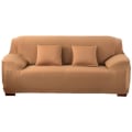 Miniatyrbilde 5 av 10: 1-4 Seters Lenestoltrekk Retro Lenestoltrekk Mykt Sofatrekk 17 Farger Orange 3 seater