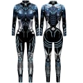 Miniatyrbillede 1 af 11: Robot Punk Jumpsuit Catsuit Sexet Cosplay Kostumer Zentai Halloween Bodysuit til Kvinder 22 L