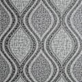 Miniatyrbilde 1 av 3: Curve Charcoal Tapet Arthouse Tung Vinyl Teksturert Lim På Veggen