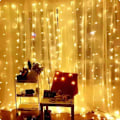 Miniatyrbild 4 av 11: 3M Julgransprydnad LED Fairy Ljusslinga Gardin Ljusgirlang Juldekoration för Hemmet Nyår 2023 Jul 2022 Navidad 3mX2m warm white LED Light
