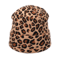 Miniatyrbild 8 av 11: Vinter dam pompon mössa halsduk set Leopard Sexig utomhus varm 2-delars päls pom pom mössa halsduk hedging mössor för kvinnliga tjejer F1