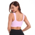 Pikkukuva 1 / 8: Joogaliivit Urheilutoppi Push Up Alusvaatteet Urheiluliivit Crop Fitness Urheiluvaatteet charming pink S