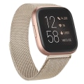 Miniatyrbillede 7 af 8: Metalrem til Fitbit Versa 2 Lite Sense-armbånd til Fitbit Versa 3-armbånd Milanese udskiftningsarmbånd urrem Gold for Versa Lite