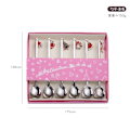 Miniatyrbillede 6 af 8: Julebestiksæt 304 Rustfrit Stål Gaffel Ske Æske Kaffeske Kreativ Juleske Christmas fork set silver