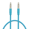 Miniatyrbilde 7 av 11: 4-polet Aux-kabel 3,5 mm hann til hann Jack-lydkabel Nikkelbelagt plugg Stereo lydkabel for hodetelefoner Høyttaler MP3/4 CD-spiller White 0.5M