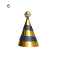 Miniatyrbillede 10 af 11: Børnefødselsdagshat Guld Paillet Fødselsdagshuer Prins Prinsesse Krone Fødselsdagsfest Dekoration Søde Kaninhatte Baby Shower Gaver Style  12