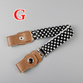 Miniatyrbilde 8 av 10: Barn Anti-Fradragsbelter Jeans Midjebånd Stretch Midjebelte Spennefri Elastisk Like the picture H