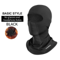 Miniatyrbillede 6 af 11: Balaclava Herrehue Vinter Dame Motorcykel Maske Varm Cykelhjelm Liner Huer Vindtæt Åndbar Vaskbar Udstyr Short Gray