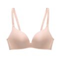 Pikkukuva 1 / 4: Langaton Saumaton Rintaliivi A B Kuppi Push Up Rintaliivit Naisille Mukavat Alusvaatteet Beige 36B