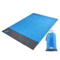 Miniatyrbild 5 av 6: 200x210cm Fickpicknick Vattentät Strandmatta Sandfri Filt Camping Utomhus Picknick Tält Vikbart Överdrag Sängkläder Rose red 200x210cm