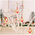 Pikkukuva 5 / 11: 9/12 kpl Joulutonttu Puinen Riipus Enkeli Joulupukki Joulukuusen Riipukset Koristeet Navidad Hyvää Uutta Vuotta 2024 10PCS Random-Card