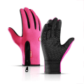 Miniatyrbilde 1 av 11: Varme vinterhansker for menn, berøringsskjerm, vanntette, vindtette hansker, snowboard, motorsykkel, kjørehansker Pink XL