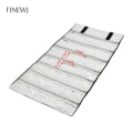 Miniatyrbild 10 av 11: Bärbar Rese Smyckesdisplay Bärväska Dragkedja Rullväska Örhängen Hänge Halsband Kedja Förvaringsfodral Armband Gitter Organiserare 56 Grids Bag Grey