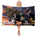 Pikkukuva 9 / 10: My Hero Academia Rantapyyhe Anime 3D Herkkä Mikrokuitu Kylpypyyhe Ulkoilupeitto Olohuone Kodin Sisustus Uima-asu Muoti Pattern 1 75X150CM