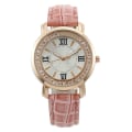 Miniatyrbilde 2 av 9: Mobil Diamant Dameklokke Casual Mote Dameklokke Damebelte Quartz Klokke Pink