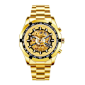 Miniatyrbillede 1 af 9: Camel Automatisk Mekanisk Ur Mekanisk Ur Selvlysende Ur Herre Full gold black surface