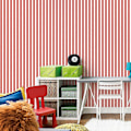 Miniatyrbilde 1 av 2: Tiny Tots 2 Regency Stripe Tapet Galerie Rød Red