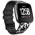 Miniatyrbilde 6 av 11: Rem for Fitbit Versa 2 Versa-rem Myk TPU Erstatningsarmbånd for Fitbit Versa 2 Versa Lite Klokkebånd Armbånd Snake pattern Blue Size S For Versa 1 2