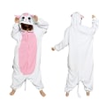 Miniatyrbild 6 av 11: Unisex Unicorn Stitch Onesies Dam Vinter Jul Pyjamas Nattkläder Kostymer Vuxna Flanell Sovkläder Pyjamas Puple Tenma L