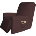 Miniatyrbillede 1 af 11: 4 stk. Recliner Sofabetræk til Stue Elastisk Lænestolsbetræk Beskyttelse Lazy Boy Relax Lænestolsbetræk Coffee