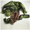Miniatyrbild 2 av 4: Grön Hulk-dräkt för barn, muskeljumpsuit, halloweenkostymer för pojkar, barn, cosplaykläder, tights Green S