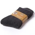 Miniatyrbillede 10 af 11: 1 par Vinter Varme Dame Sokker Uld Herre Herre Sokker Super Tykke Ensfarvede Sokker Merinould Sokker Mod Kold Sne Terry Sokker Black 1 Pairs
