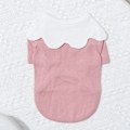 Pikkukuva 1 / 11: Kevät- ja syyslemmikkivaatteet kukkakauluksella, kissan vaatteet Pink XL