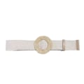 Miniatyrbilde 10 av 11: Kjole Pp Gress Vevd Dekorativ Dame Bredt Belte Bohemsk Elastisk Strikk Midjebelte 1102 color Length 90 width 4.8