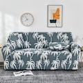 Miniatyrbild 6 av 11: Blommiga Tryckta Överdrag Stretch Rutiga Sofföverdrag för Vardagsrum Elastiskt Sofföverdrag Fåtöljöverdrag Soffhandduk Heminredning 1/2/3/4-sits Pattern 26 3-seater 190-230cm