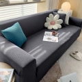 Miniatyrbild 10 av 11: Sammetsöverdrag för bäddsoffa Fällbart Armlöst Sitsöverdrag Modernt Stretch Överdrag för Bäddsoffa Elastiskt Plysch Soffskydd Hem Bankett 5 L  185-210 cm