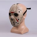 Miniatyrbillede 2 af 4: Jason Voorhees Halloween Fest Morder Cosplay Kostume Resin Maske Skræmmende Masker Prop Default Title
