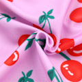 Miniatyrbild 5 av 11: Baddräkt Europeisk Hel Baddräkt Barn Triangeldräkt Badkläder pink Red（Cherry） M