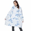 Miniatyrbilde 8 av 11: Oversized Hettegensere Sweatshirt Dame Vinter Hettegensere Fleece Giant TV-teppe med Ermer Pullover Oversize Dame Hettegenser Sweatshirts hmy848 Grey One Size