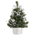 Miniatyrbilde 6 av 11: Julepynt Mini Kunstig Tre Mini Ornament Familie Julegave 30cm red
