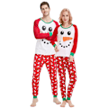 Miniatyrbilde 5 av 5: Julepysjamas Matchende Familiepysjamaser Foreldre-Barn Drakter Hjemmepysjamas Todelt Sett Picture color 儿童款110
