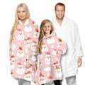 Pikkukuva 1 / 5: Joulu Pyjamat Yhteensopivat Perhe Pyjamat Talvi Peitto Yöpaita Pitkähihainen Kashmir Huppari Kaksisuuntainen Käyttö BWQG-TWQG039 Children's style-average size