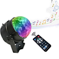 Miniatyrbillede 4 af 5: Beauty Decor Magic Ball LED Klublys Disko RC Scene Lampe Jul Default Title