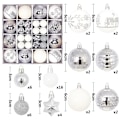 Miniatyrbild 1 av 11: Julgranskulor 42/44 st 6 cm Stora Julkulor Flerfärgade Kuldekorationer Julgransprydnader Set för Hemfest 44pcs14 As picture
