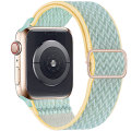 Miniatyrbild 4 av 11: Nylonband för Apple Watch armband 44 mm 40 mm 41 mm 45 mm Justerbart elastiskt solo loop bälte armband Apple Watch Series 7 6 se 5 4 3 Bohemia strip 42mm - 44mm - 45mm