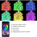 Pikkukuva 5 / 5: Joulukuusen Koriste Bluetooth Led Nauhavalot Hyvää Joulua Kotiin USB Älylamppu Navidad Noel Lahjat Uuden Vuoden Koristelu Like the picture Bluetooth APP-2M