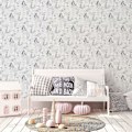 Miniatyrbillede 1 af 2: Tiny Tots 2 Havfruer Tapet Galerie Grå/Sølv Glitter Grey/Silver Glitter