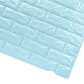 Pikkukuva 1 / 5: Vedenpitävä, 3D tiilikuvioinen tapetti LxK 70 x 7cm / C04-Brick-Ice b LxH 70 x 7cm / C04-Brick-Ice b