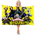 Pikkukuva 2 / 10: My Hero Academia Rantapyyhe Anime 3D Herkkä Mikrokuitu Kylpypyyhe Ulkoilupeitto Olohuone Kodin Sisustus Uima-asu Muoti Pattern 2 75X150CM