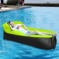 Pikkukuva 1 / 5: Lazy Sofa Lounger Ilmasohva Yksisarvinen Säkkituoli Nopea Ilmatäytteinen Ulkoranta Lounger Green