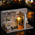 Miniatyrbillede 2 af 4: Håndlavet DIY Mini Samlesæt 1:32 Trælegetøj Vitality Life Default Title