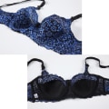 Miniatyrbild 4 av 4: Nya Ankomster Genomskinlig Spetsbroderi Dam BH Sexiga Plus Size Underkläder Bralette Behå Red 75C