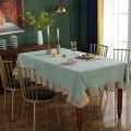 Miniatyrbillede 9 af 11: Juledug Rødternet Rektangulær Dug Christmas Green Grid 140*250CM
