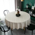Miniatyrbilde 11 av 11: Juleduk Rød Rutete Rektangulær Duk Coffee green plaid 140*260CM